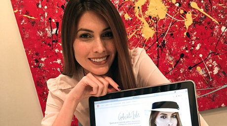 Maria Gabriela Isler estrenó su página Web