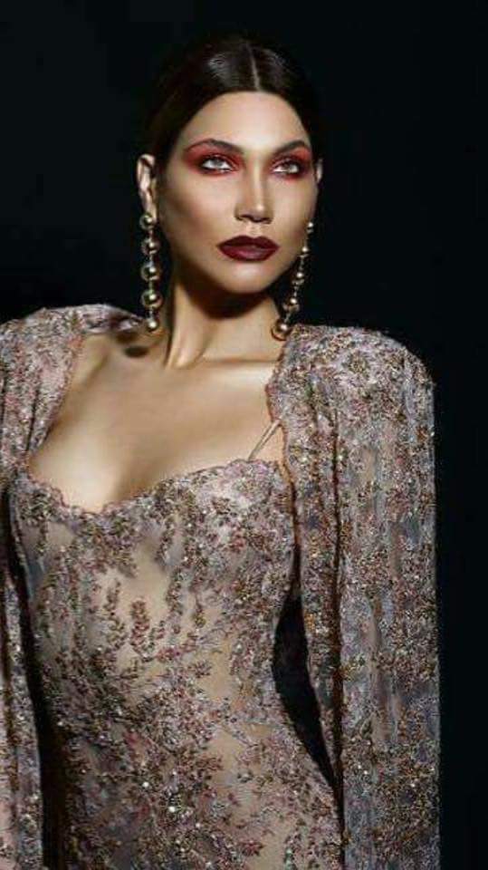 Keity Drennan Backstage photoshoot