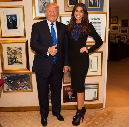 Recordando esta foto de  Gabriela Isler con el Presidente Donald Trump //