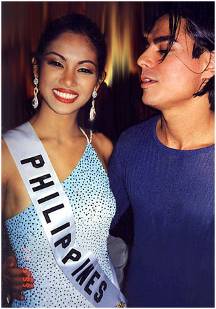 Anécdota de Miss Filipinas 1999, Miriam Quiambao