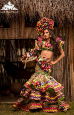 Traje Artesanal de Fantasia de Miss Nicaragua 2018 para el Miss Universe