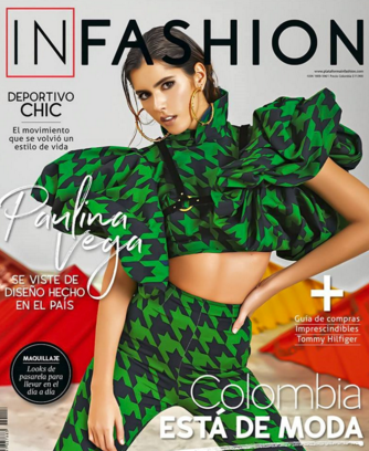 PAULINA VEGA ES LA NUEVA PORTADA DE LA REVISTA INFASHION