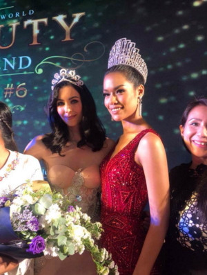 Natalie Glebova en la elección de miss supranational thailand 2018 (conquista del mercado asiático)