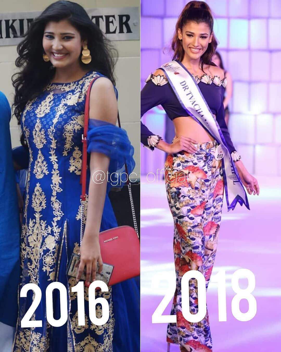Impactante transformación de la Miss India al Miss Universo