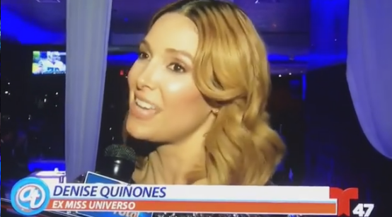 Kiara y Denise para acceso totaL Telemundo covering our Spotlight Fundraiser last night