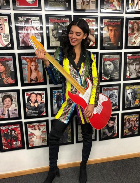 Andrea Toscanno en entrevista para la revista Rolling Stone MX