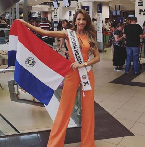 Miss Paraguay Universo rumbo a Tailandia
