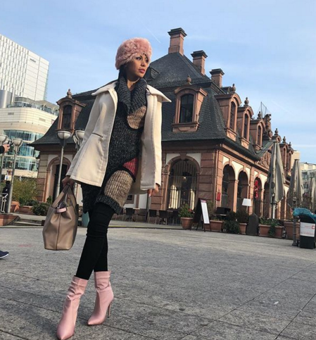 Miss Panama Universo en Frankfurt rumbo a Tailandia #misspanama #missuniverso
