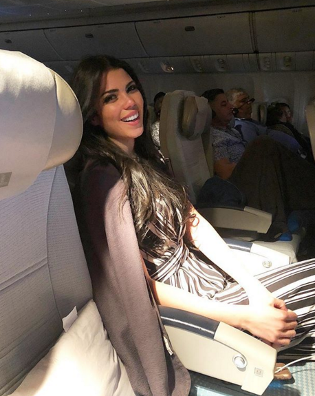 Miss Chile Universo en pleno vuelo #misschile #missuniverso