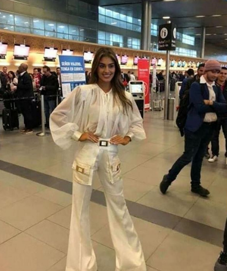 LISTA VALERIA MORALES MISS COLOMBIA 2018, EN EL AEROPUERTO #misscolombia #missuniverse