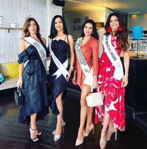 República Dominicana, El Salvador, Indonesia y Costa Rica #missrepublicadominicana #misselsalvador #missindonesia #misscostarica