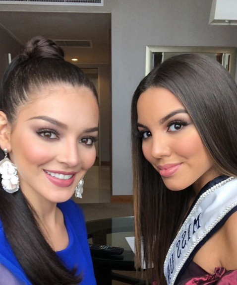 MISS MÉXICO Y MISS HONDURAS, LAS DOS BELLAS