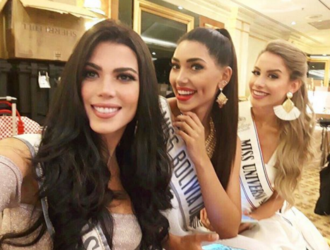 Miss Chile - Miss Bolivia - Miss Paraguay