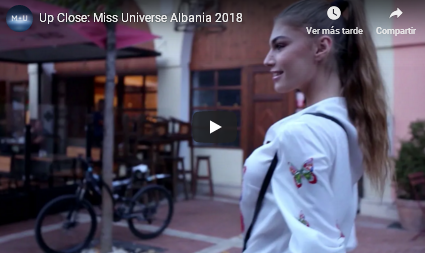 Video Entrevista Close Up - De las mas Ovacionada - Miss Albania¡