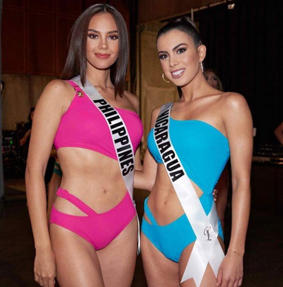 CATRIONA GRAY ?? & ADRIANA PANIAGUA ?? #missuniverse