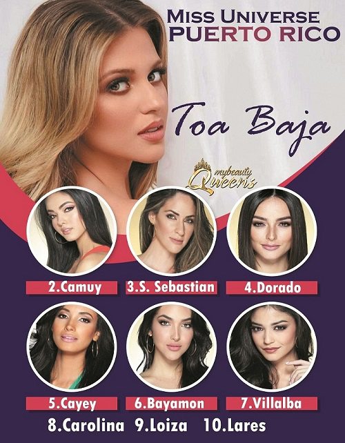 █ RESULTADOS: Top Pre Preliminar Miss Universe Puerto Rico 2019█