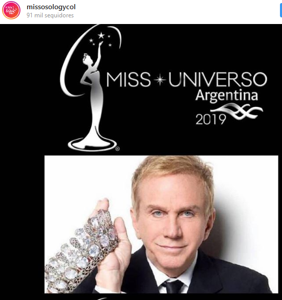 Osmel Sousa nuevo director de Miss Universo Argentina y Miss Universo Uruguay!