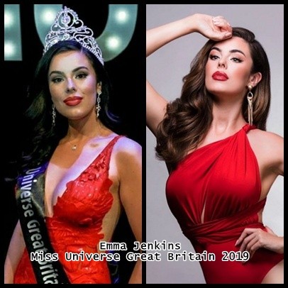 Miss Universo Gran Bretaña es Emma Jenkins!