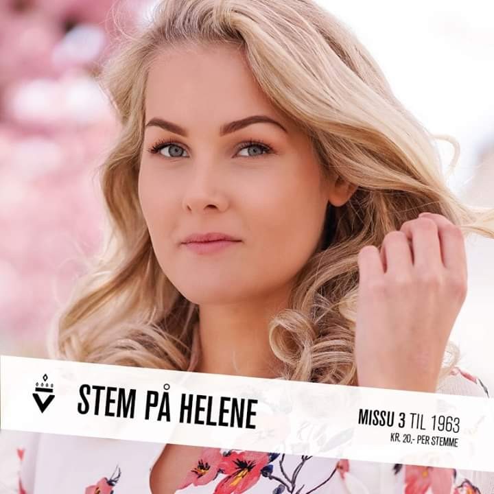 HELENE ABILDSNES ES MISS NORUEGA UNIVERSO 2019 #MISSNORWAY