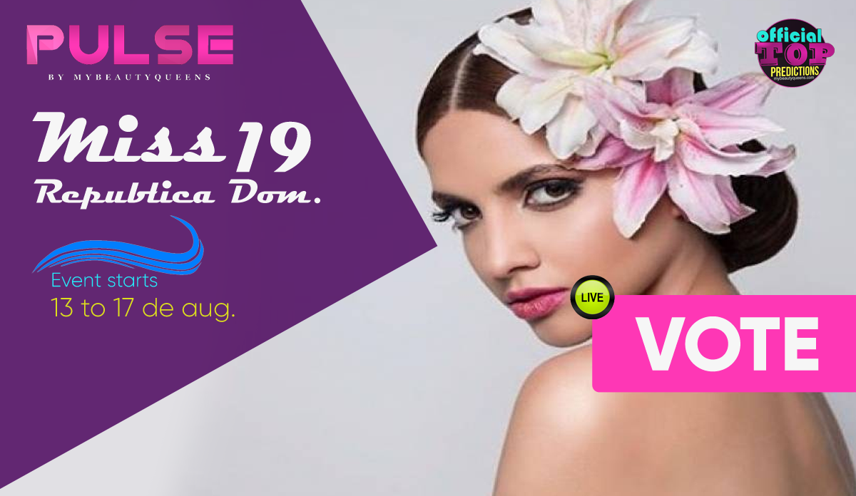 [Vota] por tus favoritas a Miss Republica Dominicana