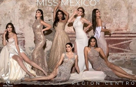FOTO OFICIAL 1ER GRUPO REGIÓN CENTRO ELIMINATORIA NACIONAL MISS WORLD MEXICO