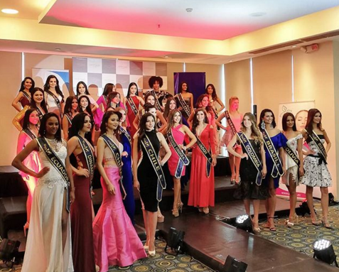 Presentacion a la prensa de las candidatas de Miss Continentes Unidos!