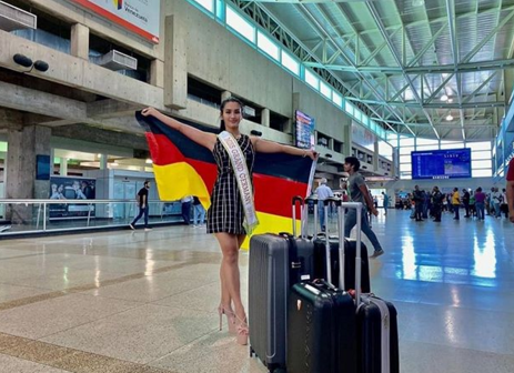 •• Primera candidata en llegar a Venezuela, Miss Grand Germany••