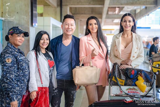Clara Sosa Y Miss Grand Tailandia ya se encuentran en VENEZUELA!