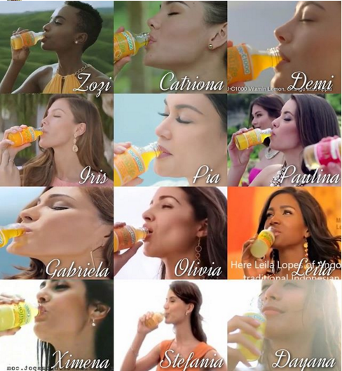 Hermoso collage de las últimas 12 Miss Universe para YOUC1000