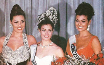 Fotos del ayer: top 3 latino - MU 1993
