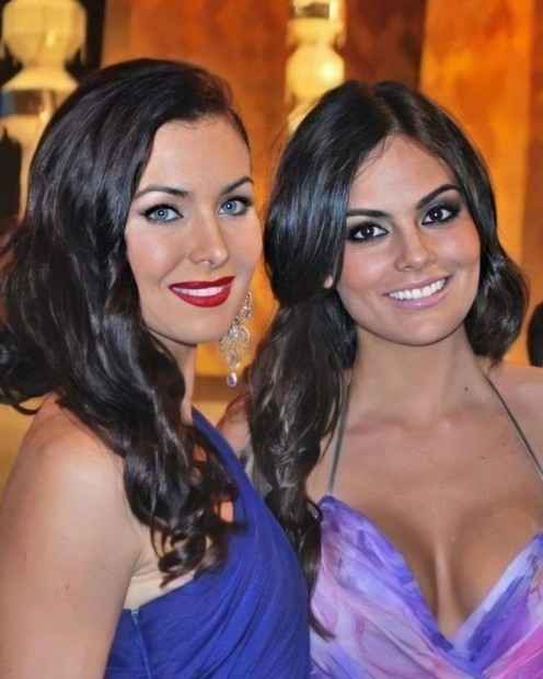 Fotos del ayer: Natalie y Ximena en MU Thailand 2011