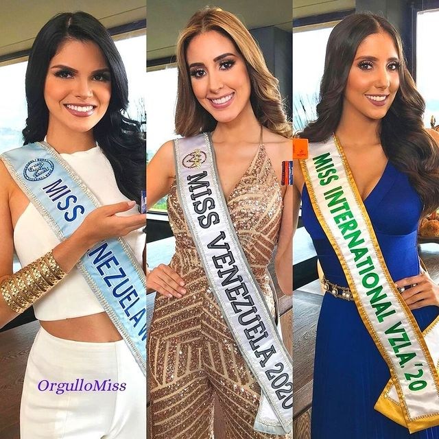 RECIENTES DEL TRÍO MISS VENEZUELA...