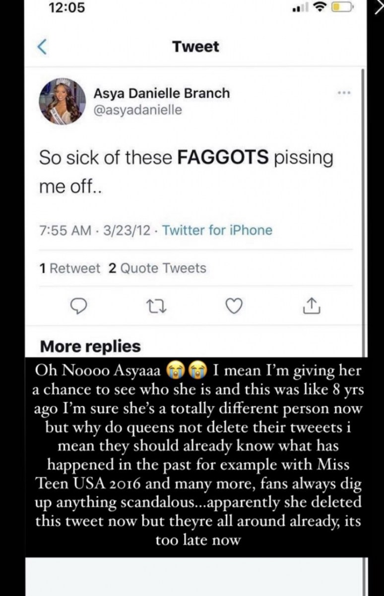 Santo Cristooo aparece controversial tweet de la nueva Miss USA! Va en caída libre esta mujer!