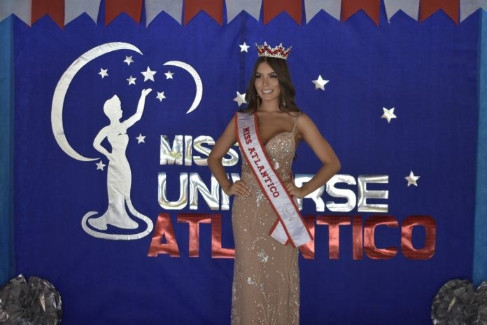 El homenaje que recibió Miss Universe Atlántico 2020, María Alejandra Castillo
