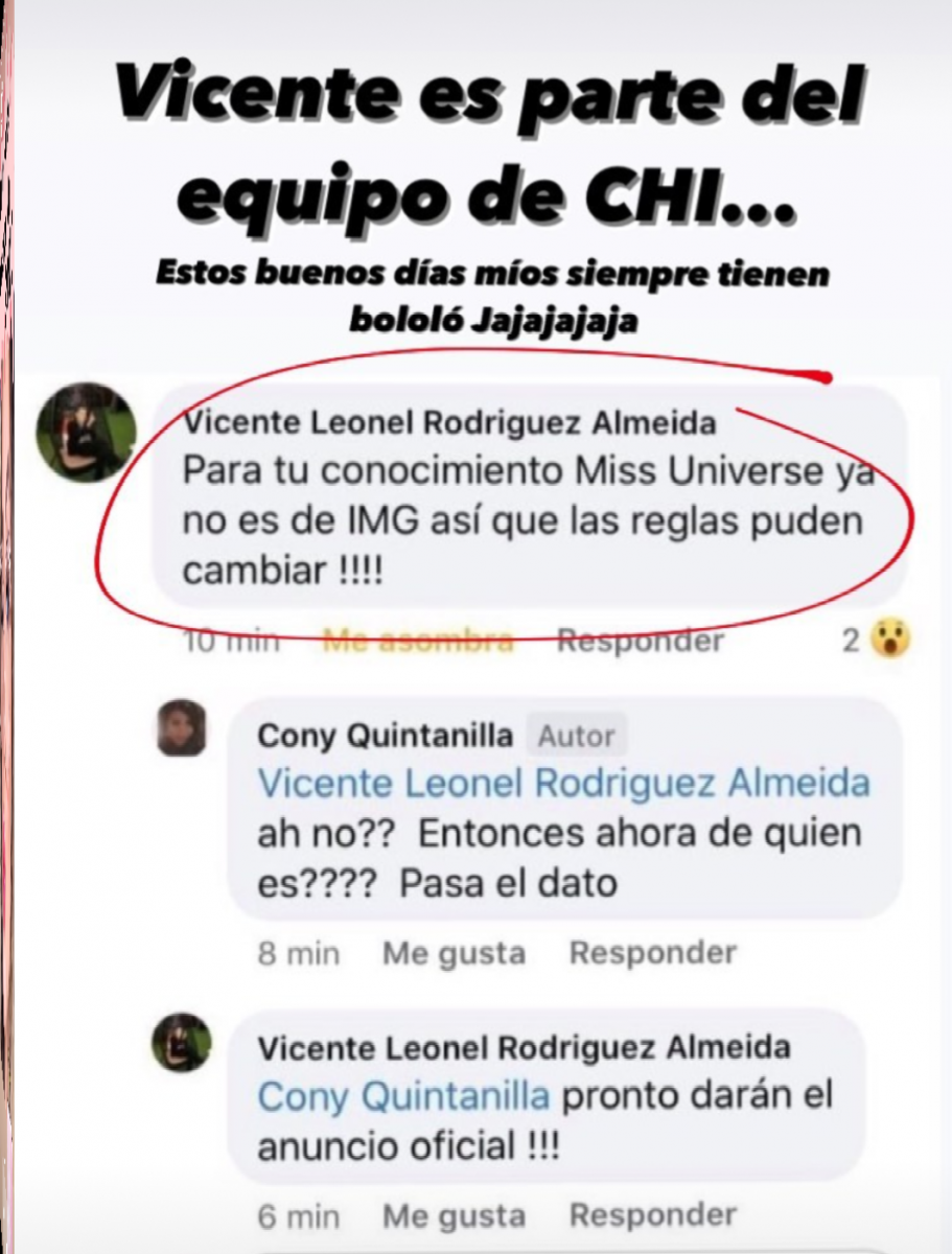 SERA VERDAD ESTO, DE SER ASI SE VIENEN OTROS AIRES PARA LA OMU