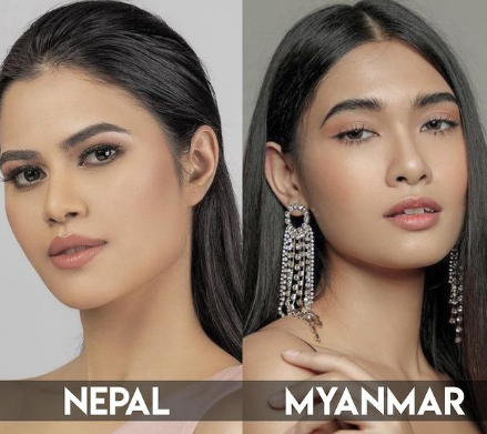 Dos nuevas reinas se coronaron hoy para sumarse al Miss Universo 2020: Myanmar y Nepal