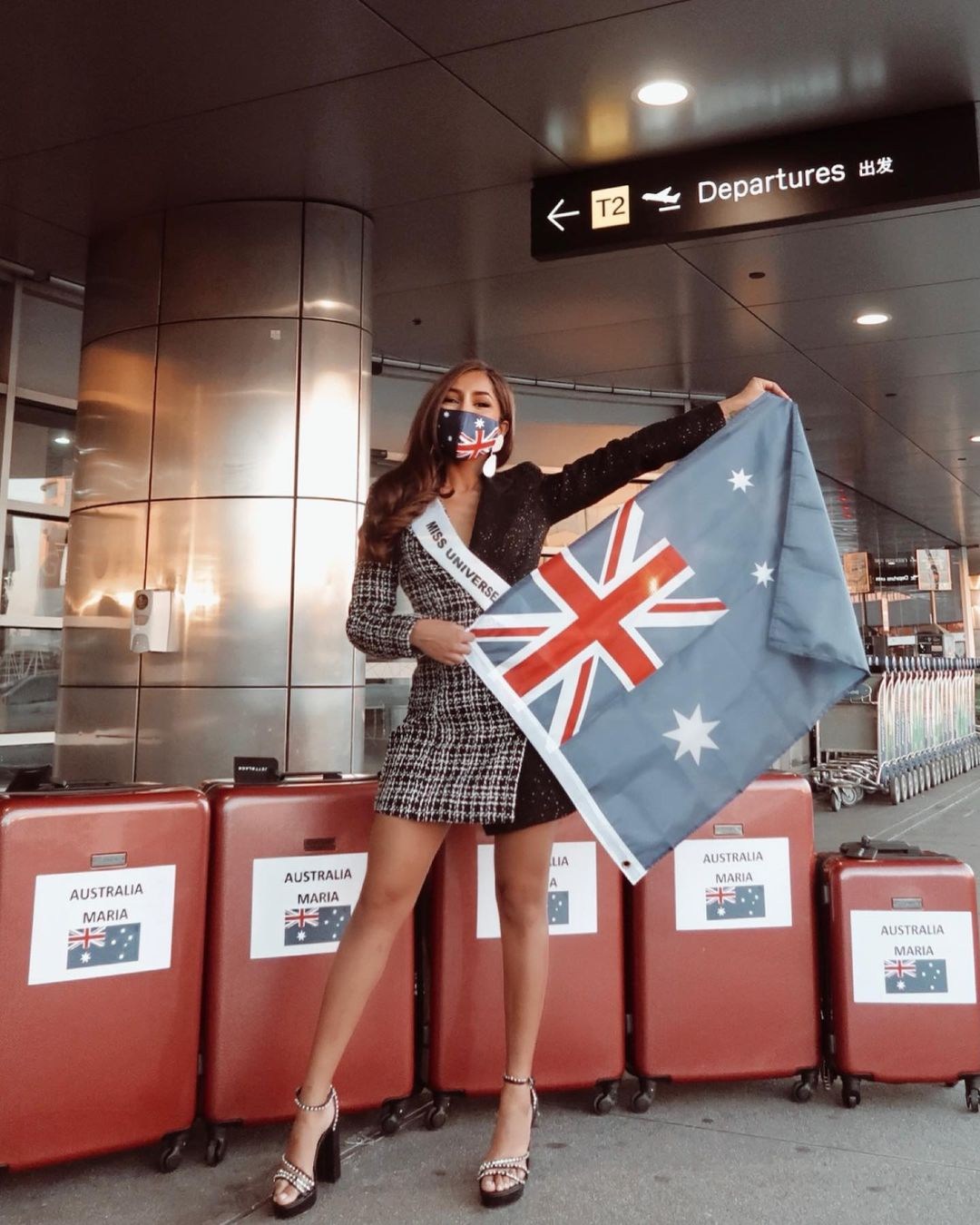 Australia rumbo al MISS UNIVERSE.......