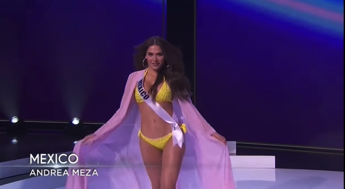 ||| ANDREA MEZA CASI CASI GANÓ LA COMPETENCIA EN TRAJE DE BAÑO !! TODA UNA LEONA SOBRE LA TARIMA ♌️ 🦁🇲🇽🔥✨ ||