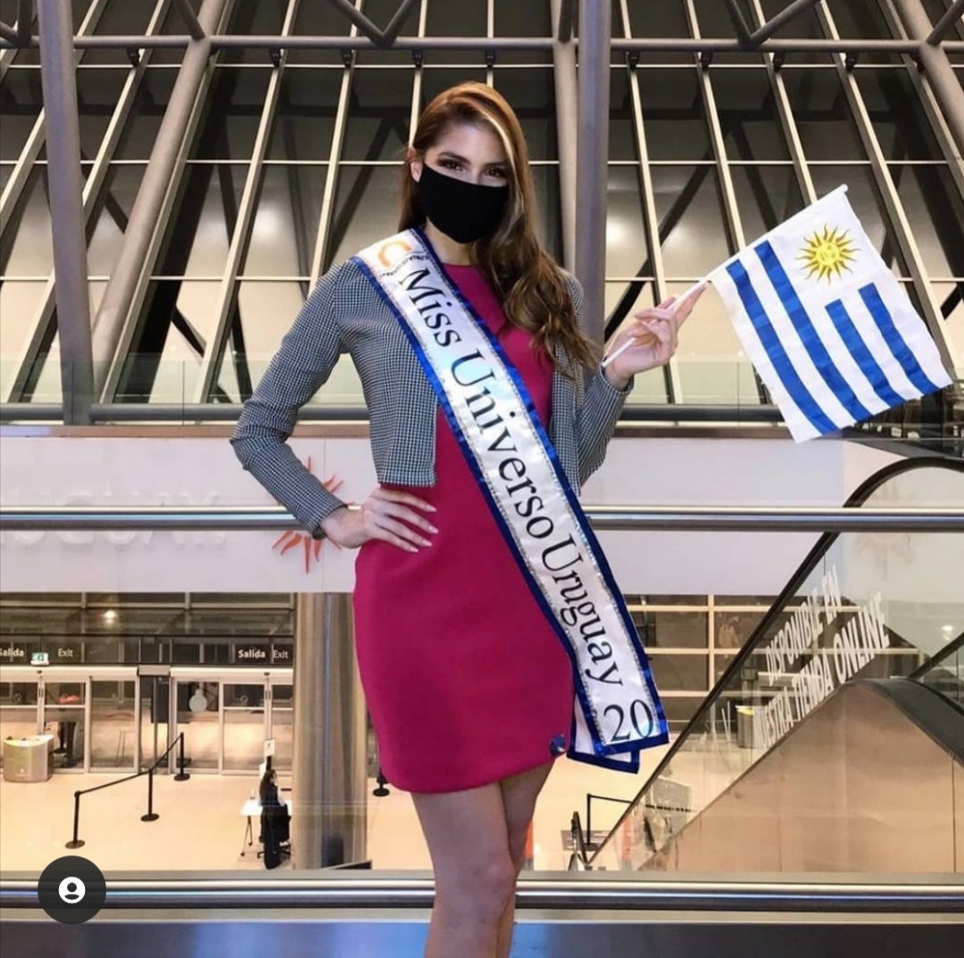 Salida de MISS URUGUAY rumbo a Miami