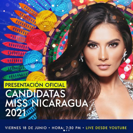Este viernes 18 de junio será la presentación oficial de las candidatas a Miss Nicaragua 2021
