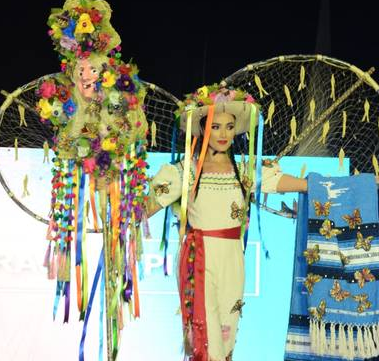 Se realizó el desfile de trajes típicos con seis de las finalistas de Miss México 2021
