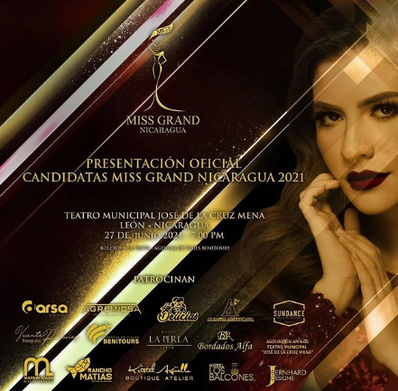 La organizaión Miss Grand Nicaragua anuncia fechas de eventos + (Galería de fotos oficiales)