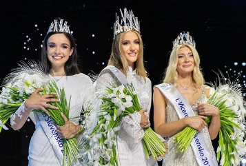 Sophia Hrivňáková coronada Miss Slovensko 2021 (Miss Slovakia)