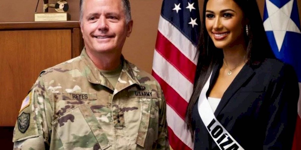 Guardia Nacional de Puerto Rico reconoce a Miss Loíza por su labor social durante el proceso de vacunación contra el COVID-19