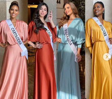 Primer encuentro de las candidatas de Miss Universe Colombia