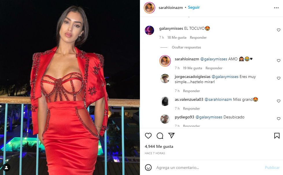 La espectacular Sara Loinaz dedica hermosas palabras a La Máxima Andrea Meza y recibe su premio El Tocuyo 2021