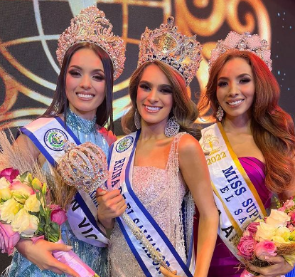 Coronadas tres nuevas representantes de El Salvador para certámenes internacionales