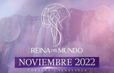 Imposición de bandas a las aspirantes a la corona del "Reina del Mundo Venezuela 2022"
