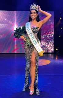 Brenda Muñoz Hernández coronada Miss Grand Costa Rica 2022