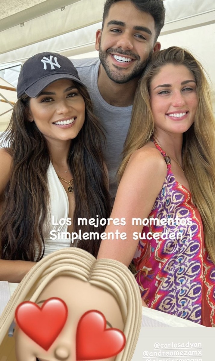 Andy Mesa y Alessia Rovegno juntas